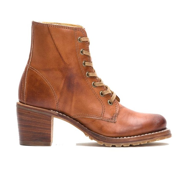 frye sabrina 6g lace up saddle